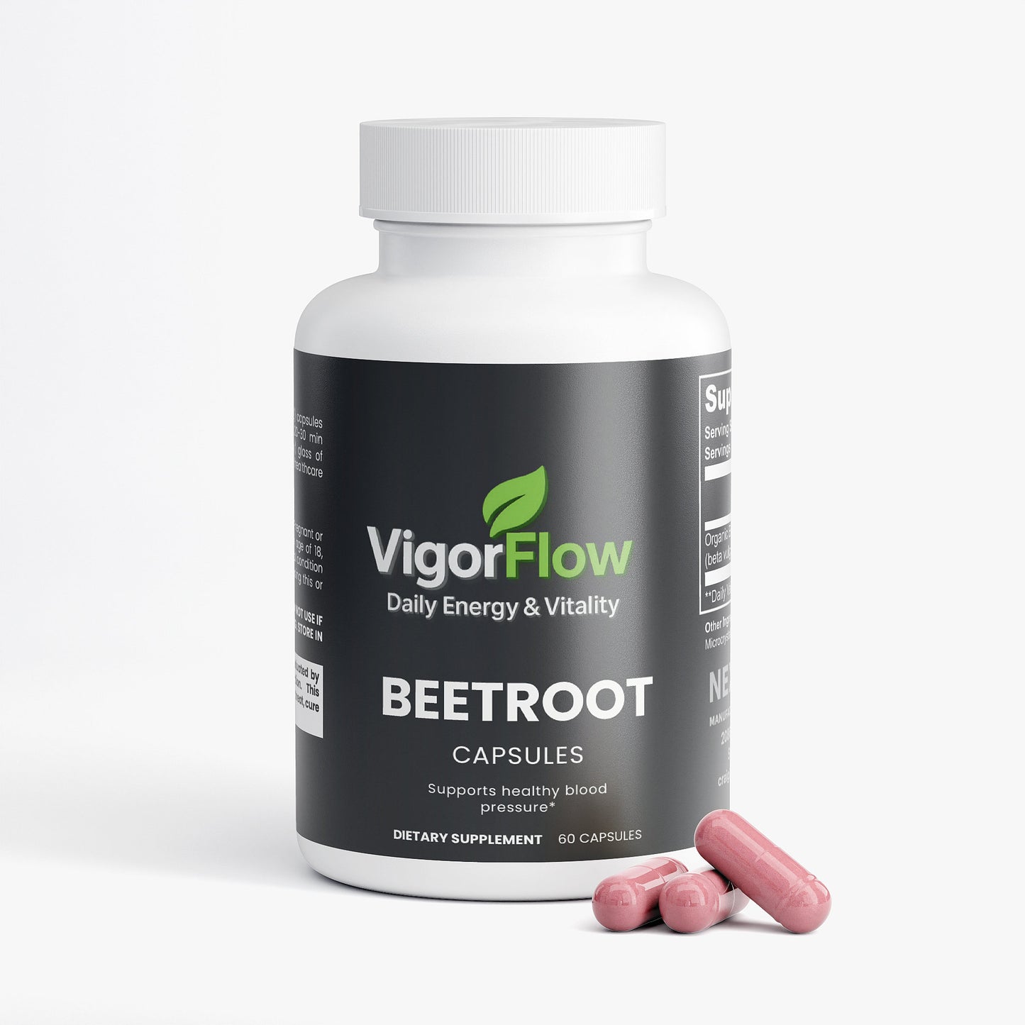 Beetroot | Natural Energy & Circulation Support Post-Workout Recovery VigorFlow