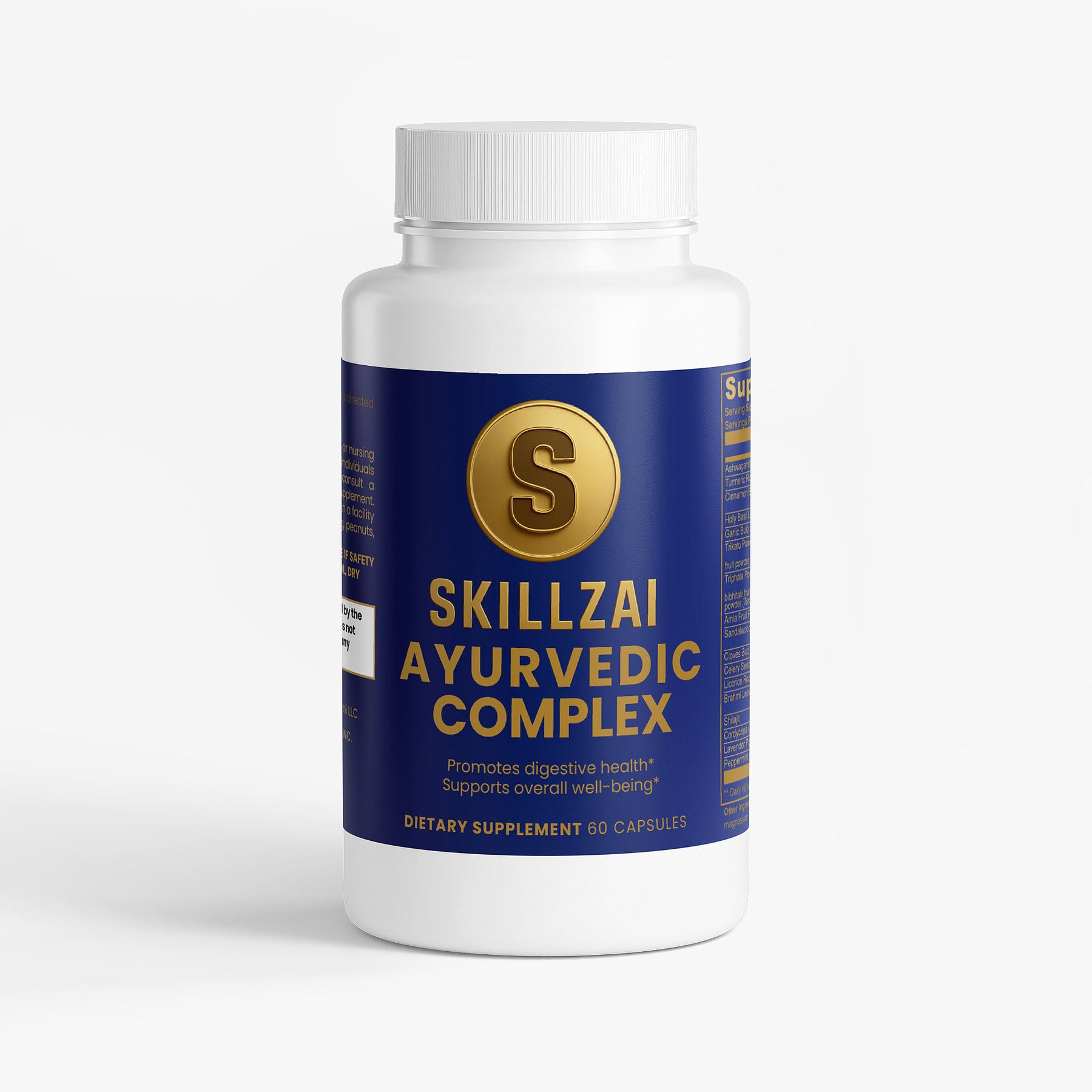 Ayurvedic Complex | Herbal Balance & Wellness Blend Specialty Supplements SkillzAi