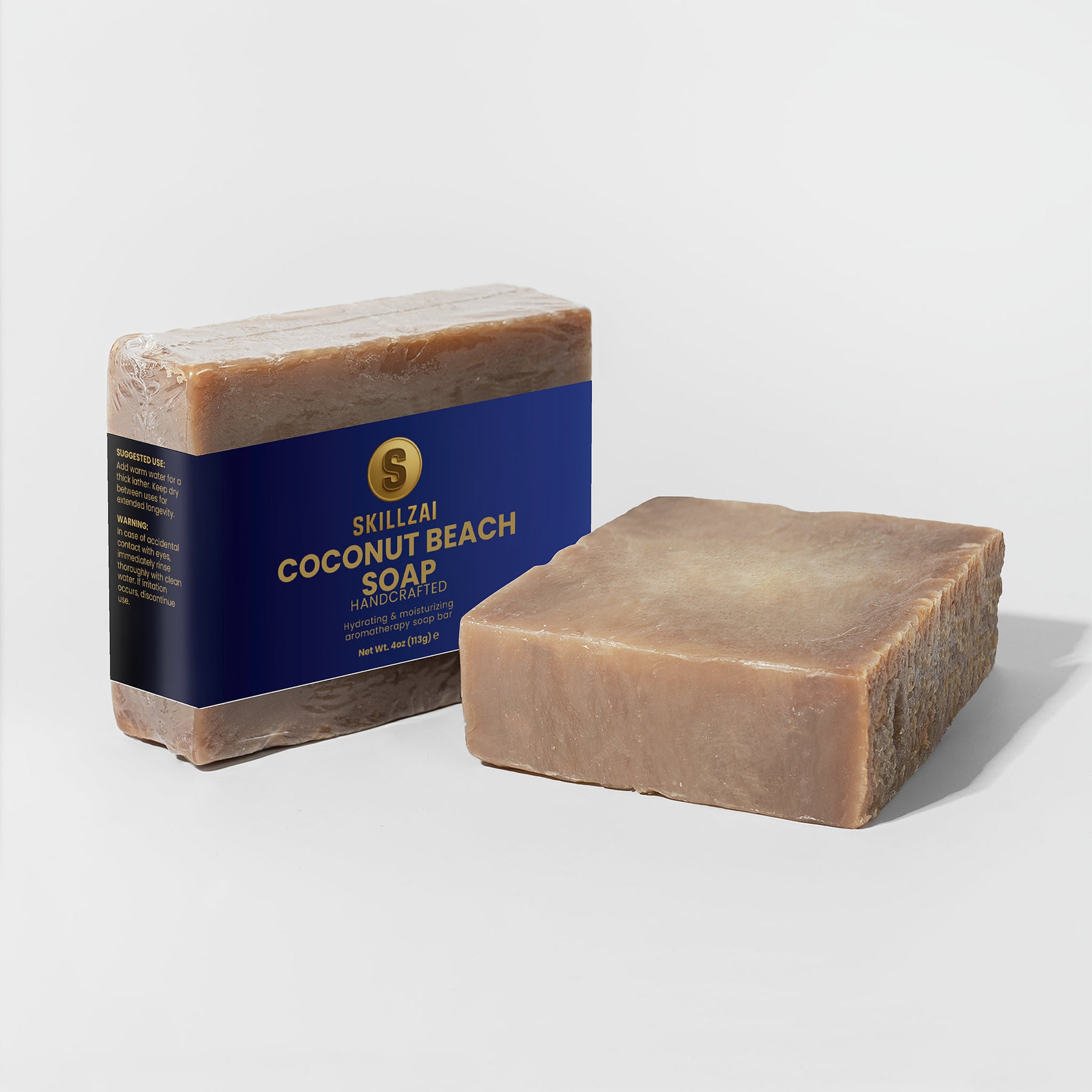 Coconut Beach Soap | Tropical Hydration Bar Bath SkillzAi