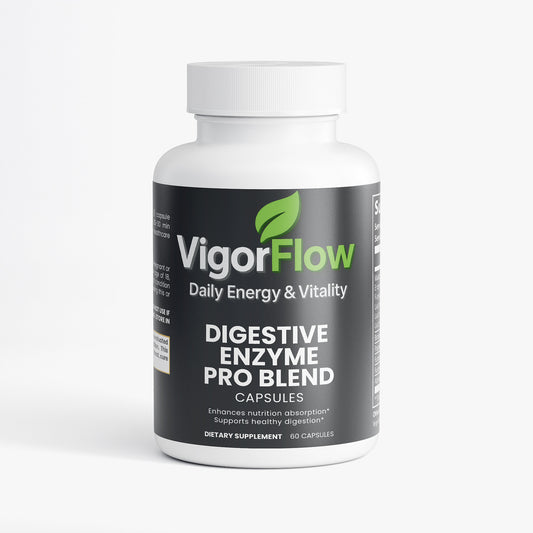 Digestive Enzyme Pro Blend | Gut Health & Absorption Digestive Support VigorFlow