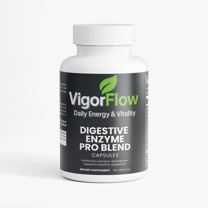 Digestive Enzyme Pro Blend | Gut Health & Absorption Digestive Support VigorFlow