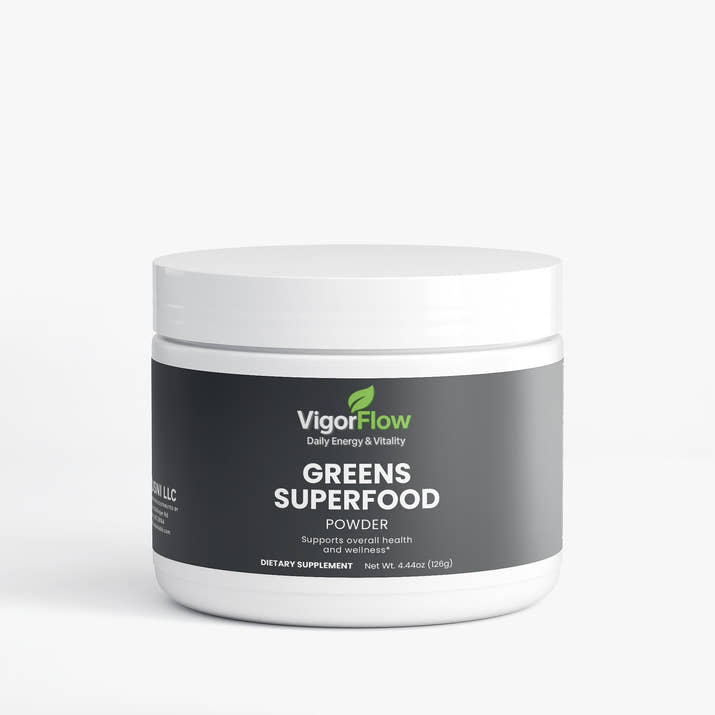 Greens Superfood | Daily Detox & Vitality Blend Greens & Superfoods VigorFlow