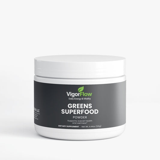 Greens Superfood | Daily Detox & Vitality Blend Greens & Superfoods VigorFlow