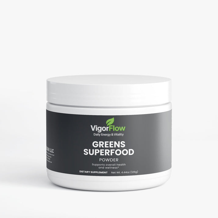 Greens Superfood | Daily Detox & Vitality Blend Greens & Superfoods VigorFlow