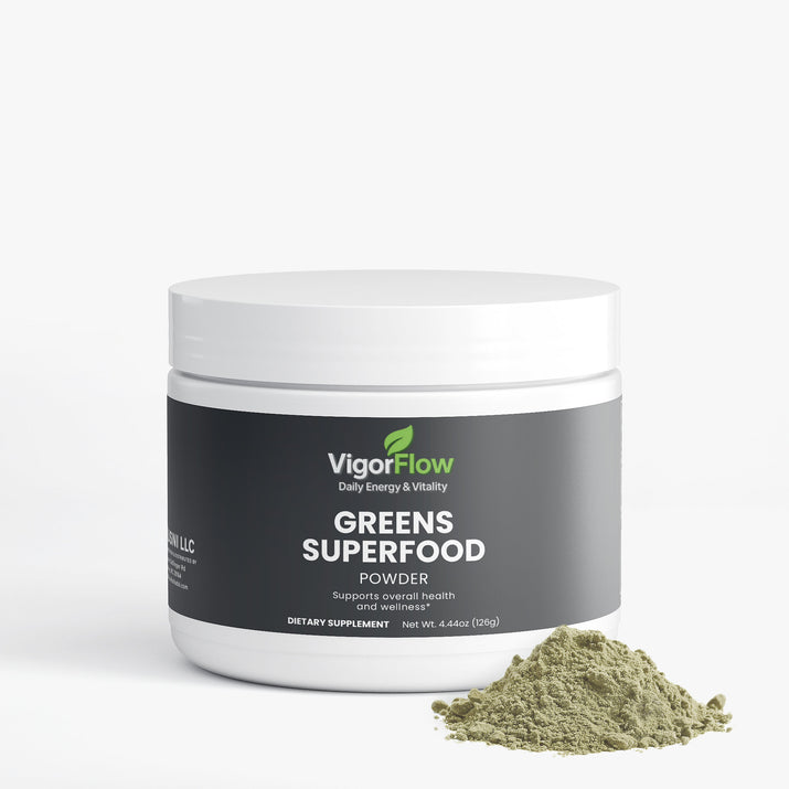 Greens Superfood | Daily Detox & Vitality Blend Greens & Superfoods VigorFlow