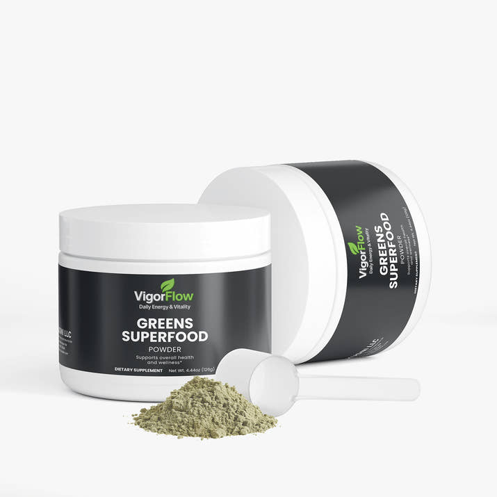 Greens Superfood | Daily Detox & Vitality Blend Greens & Superfoods VigorFlow