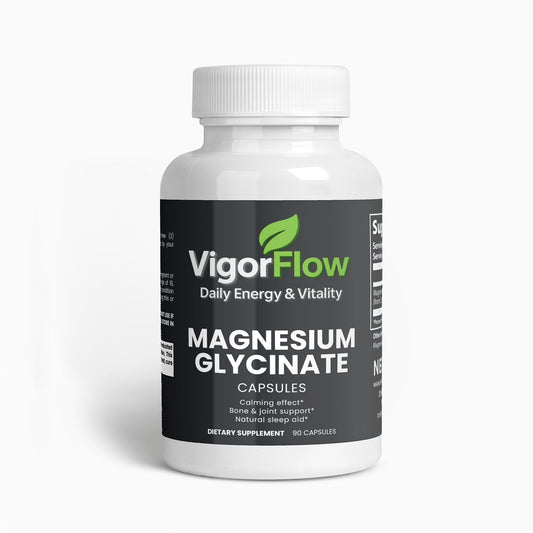 Magnesium Glycinate | Calm, Sleep & Muscle Support Vitamins & Minerals VigorFlow