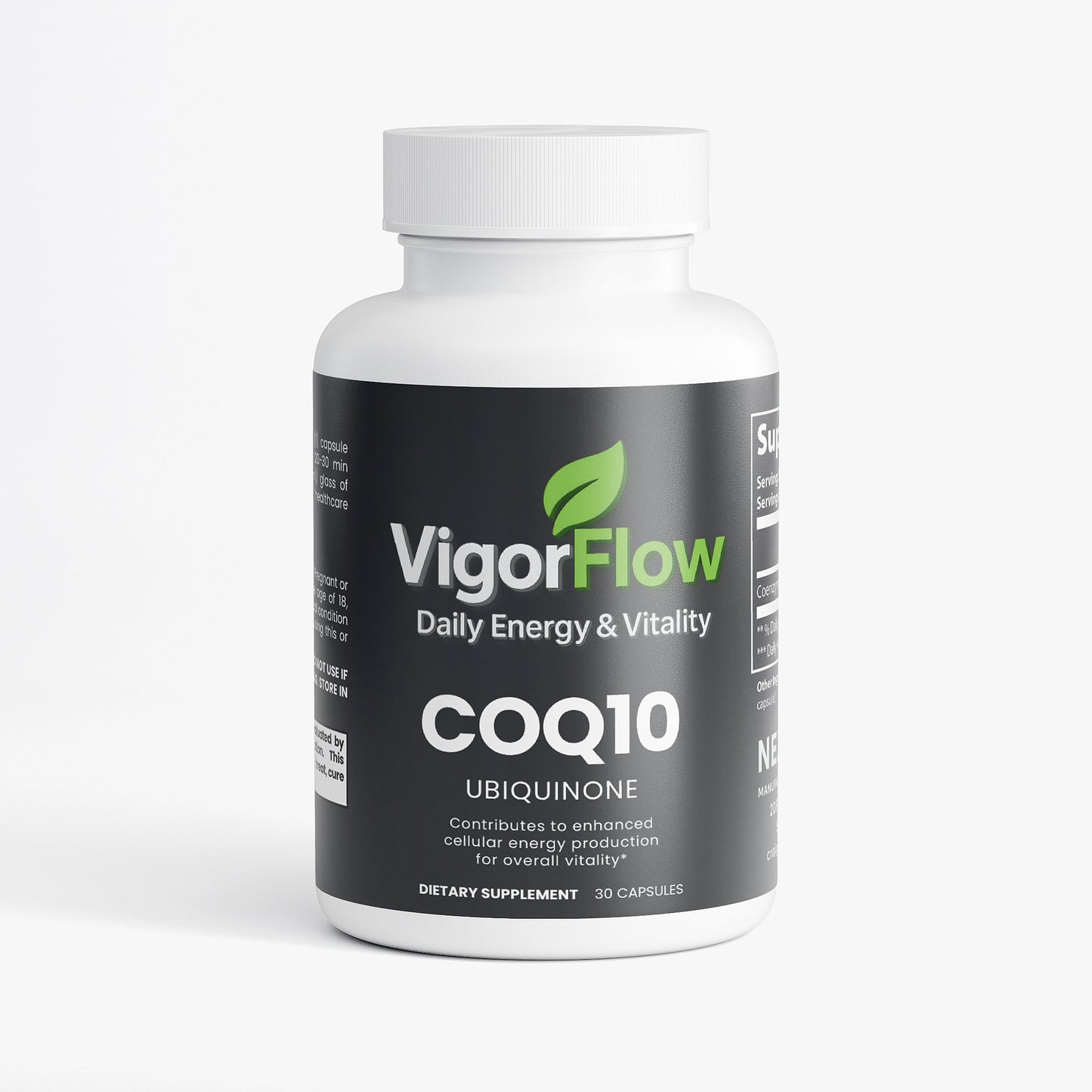 CoQ10 Ubiquinone | Heart & Cellular Energy Boost Post-Workout Recovery SkillzAi