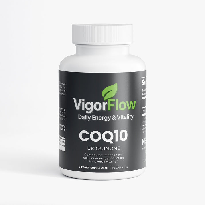 CoQ10 Ubiquinone | Heart & Cellular Energy Boost Post-Workout Recovery SkillzAi