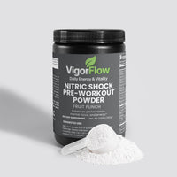 Nitric Shock Pre-Workout Powder (Fruit Punch) Pre-Workout Supplements VigorFlow