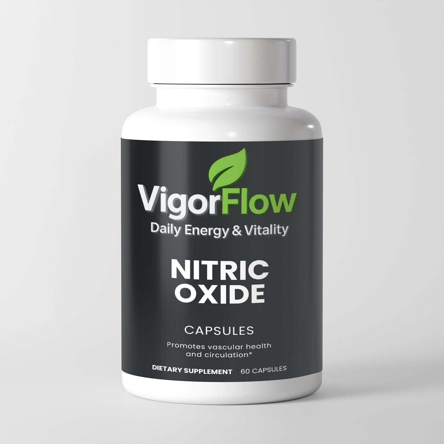 Nitric Oxide Supplement | Blood Flow, Energy & Endurance Post-Workout Recovery VigorFlow
