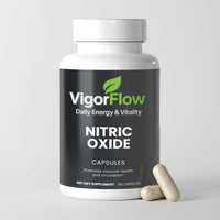 Nitric Oxide Supplement | Blood Flow, Energy & Endurance Post-Workout Recovery VigorFlow