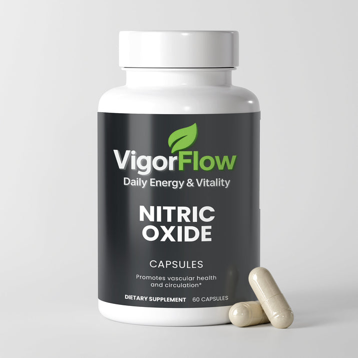 Nitric Oxide Supplement | Blood Flow, Energy & Endurance Post-Workout Recovery VigorFlow