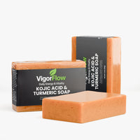 Kojic Acid & Turmeric Soap | Brightening Radiance Bar Bath VigorFlow