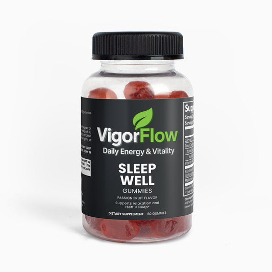 Sleep Well Gummies (Adult) | Rest & Relaxation Support Sleep & Relaxation VigorFlow