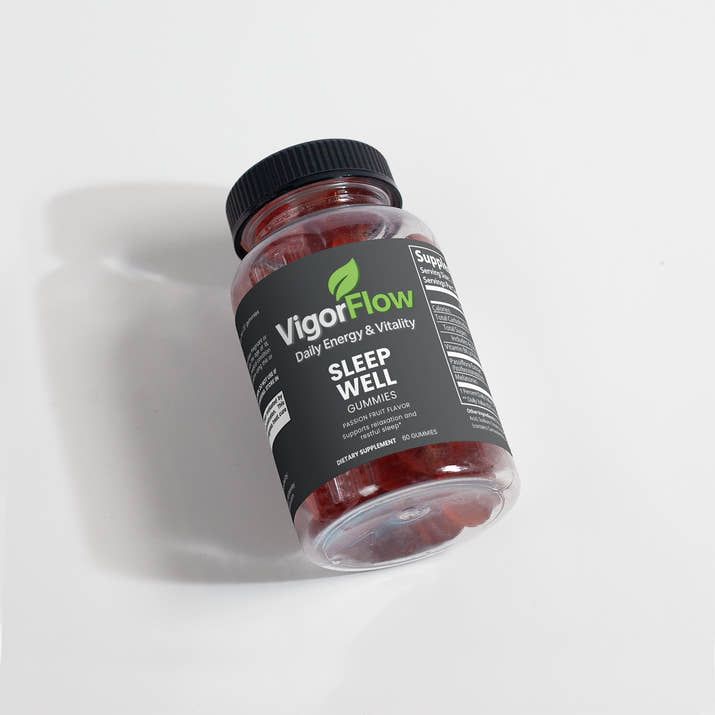 Sleep Well Gummies (Adult) | Rest & Relaxation Support Sleep & Relaxation VigorFlow