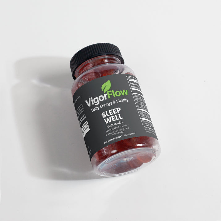 Sleep Well Gummies (Adult) | Rest & Relaxation Support Sleep & Relaxation VigorFlow