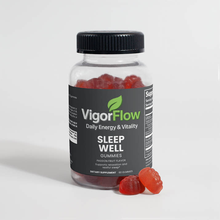 Sleep Well Gummies (Adult) | Rest & Relaxation Support Sleep & Relaxation VigorFlow