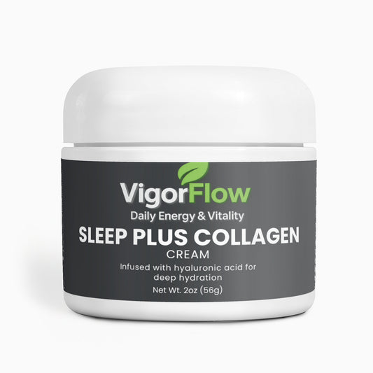Sleep Plus Collagen Cream | Overnight Rest & Radiance Facial Care VigorFlow