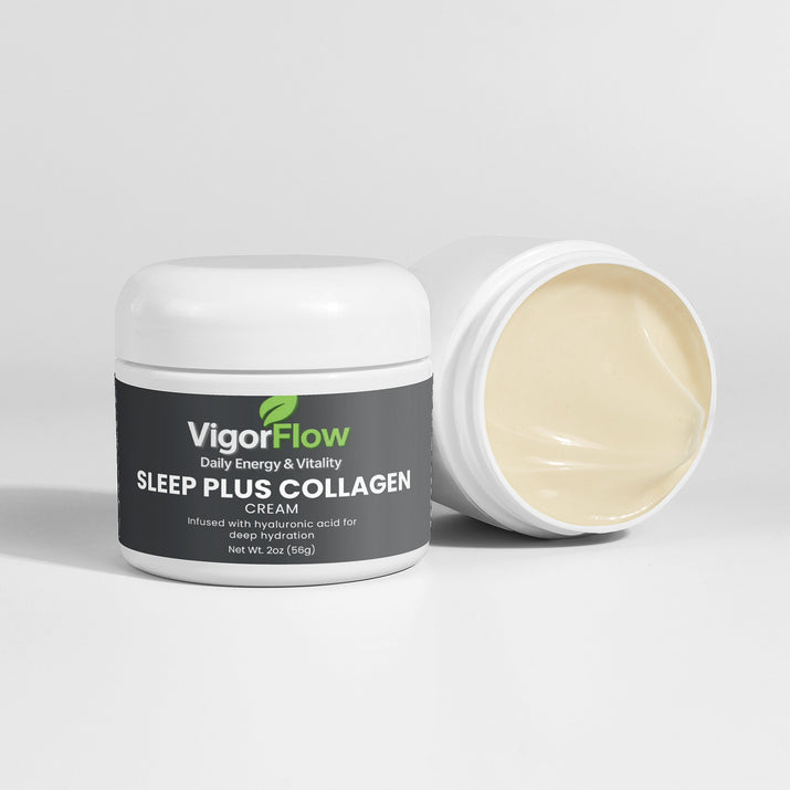 Sleep Plus Collagen Cream | Overnight Rest & Radiance Facial Care VigorFlow