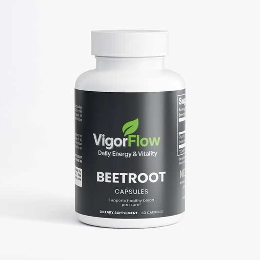 Beetroot | Natural Energy & Circulation Support Post-Workout Recovery VigorFlow