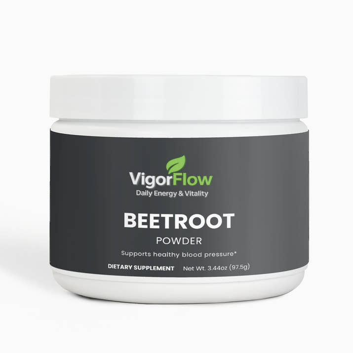 Beetroot Powder | Natural Energy & Heart Support Post-Workout Recovery VigorFlow