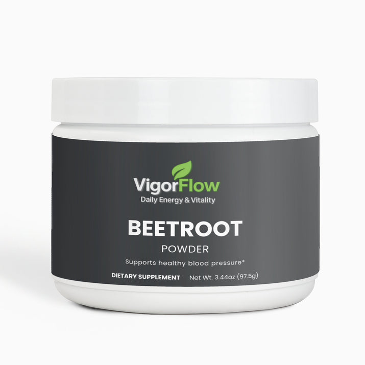 Beetroot Powder | Natural Energy & Heart Support Post-Workout Recovery VigorFlow