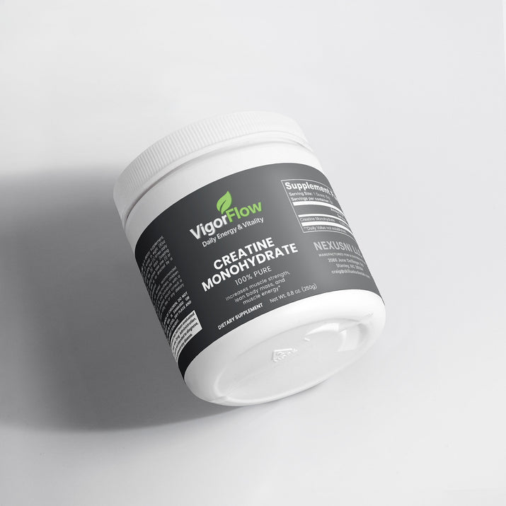 Creatine Monohydrate | Strength & Performance Fuel Muscle Builders VigorFlow