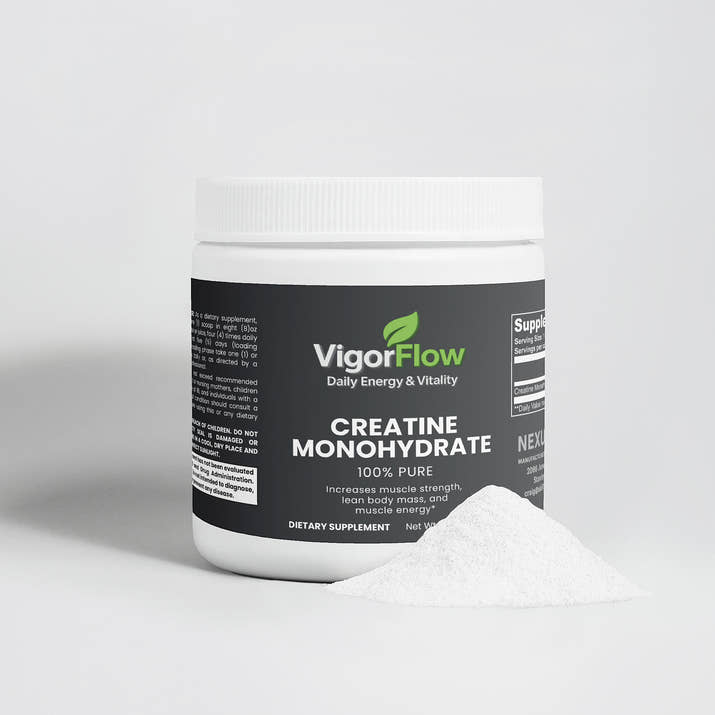 Creatine Monohydrate | Strength & Performance Fuel Muscle Builders VigorFlow