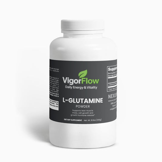 L-Glutamine Powder | Gut Health & Muscle Recovery Post-Workout Recovery VigorFlow