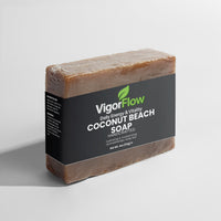 Coconut Beach Soap | Tropical Hydration Bar Bath VigorFlow