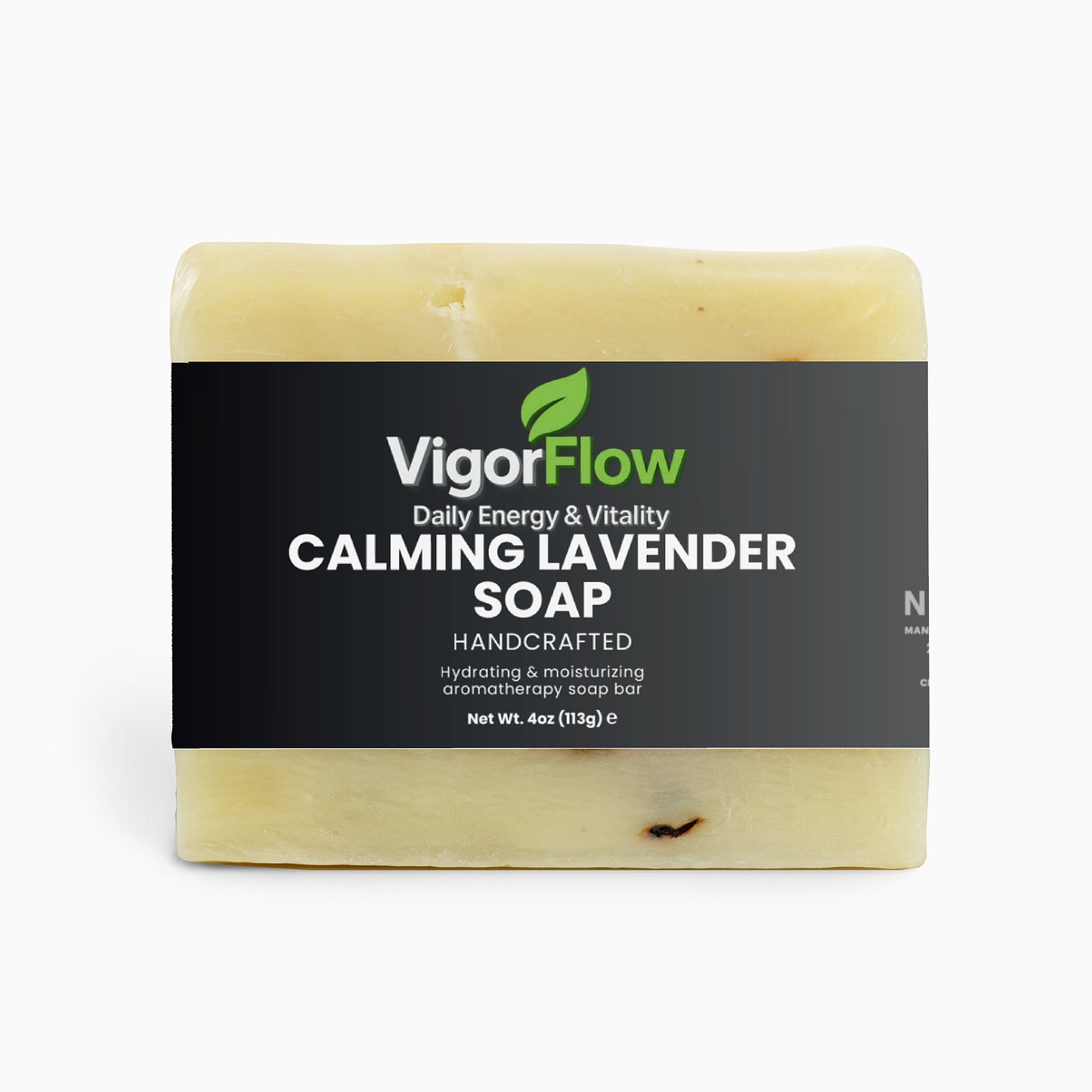 Calming Lavender Soap | Gentle Relaxation Bar Bath VigorFlow