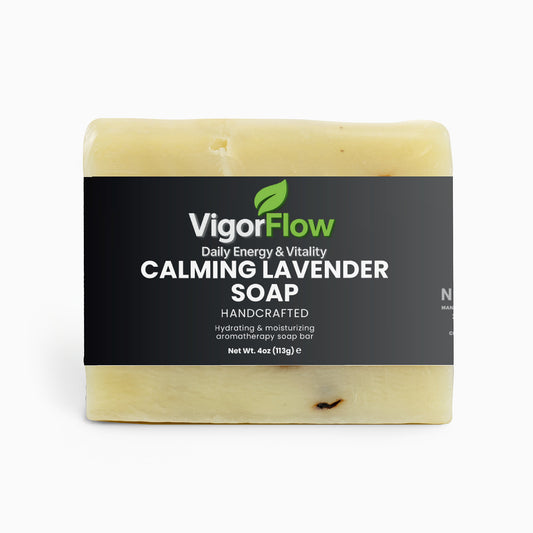 Calming Lavender Soap | Gentle Relaxation Bar Bath VigorFlow