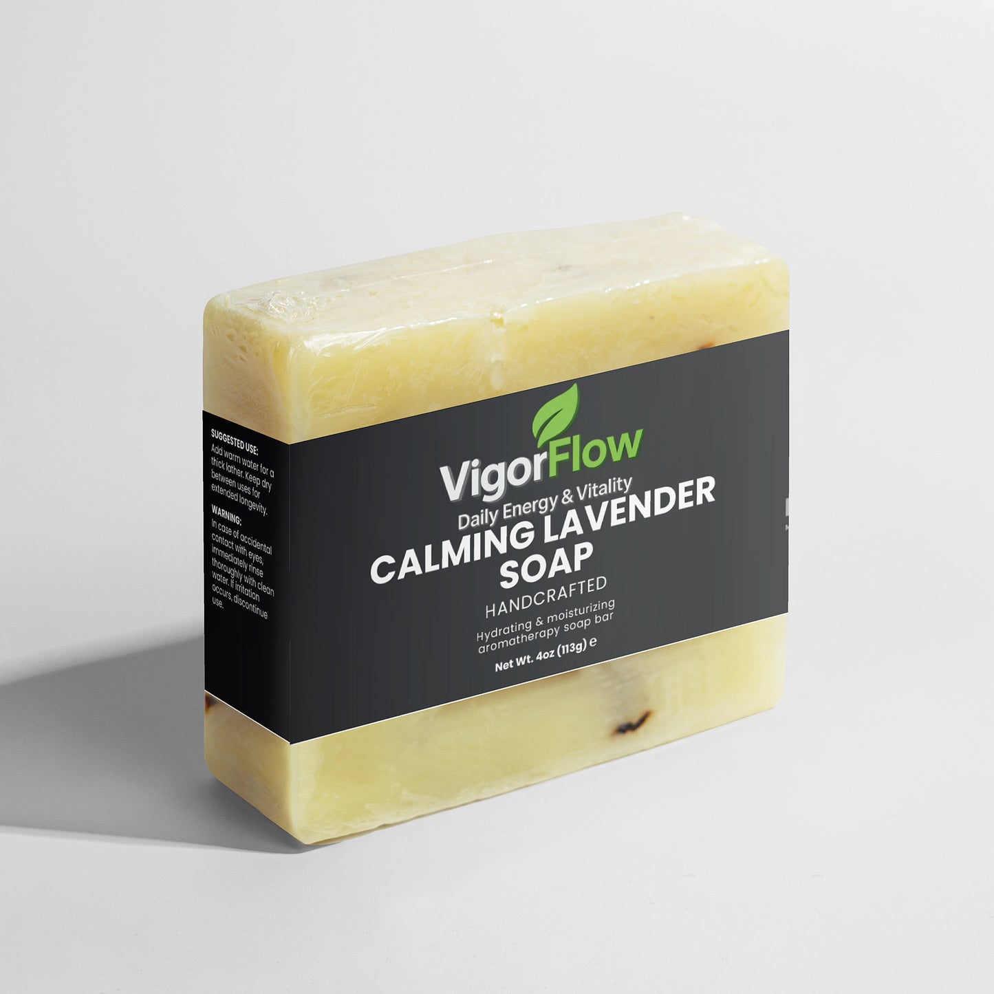 Calming Lavender Soap | Gentle Relaxation Bar Bath VigorFlow