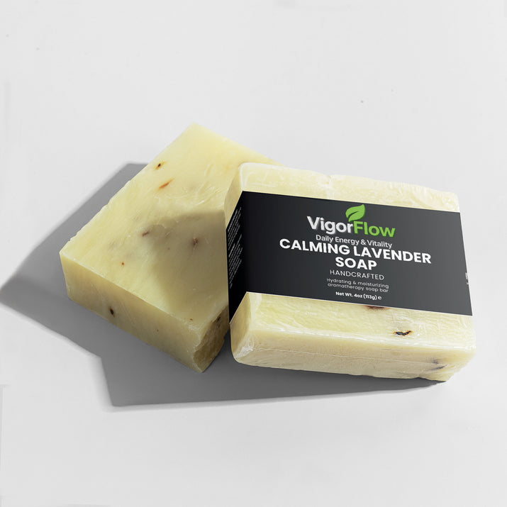 Calming Lavender Soap | Gentle Relaxation Bar Bath VigorFlow