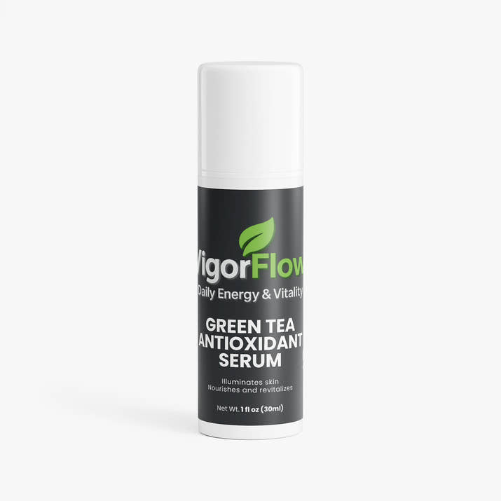 Green Tea Antioxidant Serum | Brightening Skin Shield Facial Care VigorFlow