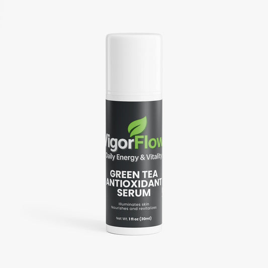 Green Tea Antioxidant Serum | Brightening Skin Shield Facial Care VigorFlow