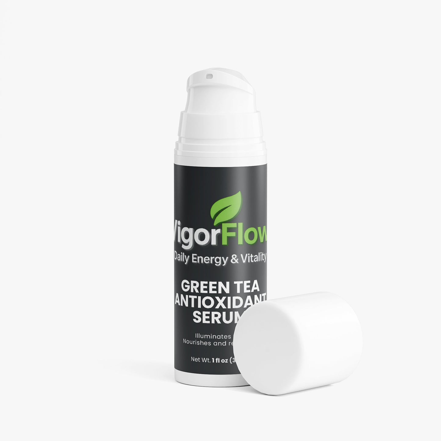 Green Tea Antioxidant Serum | Brightening Skin Shield Facial Care VigorFlow