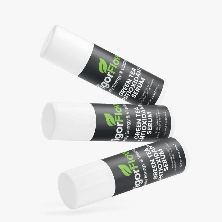Green Tea Antioxidant Serum | Brightening Skin Shield Facial Care VigorFlow