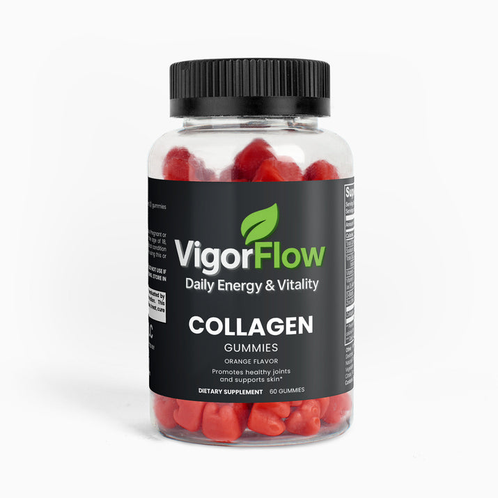 Collagen Gummies (Adult) | Glow & Radiance Support Skin, Hair & Nail Health VigorFlow