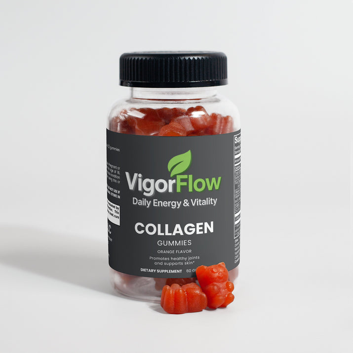 Collagen Gummies (Adult) | Glow & Radiance Support Skin, Hair & Nail Health VigorFlow