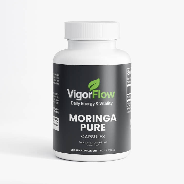 Moringa Pure | Natural Energy & Wellness Support Specialty Supplements VigorFlow