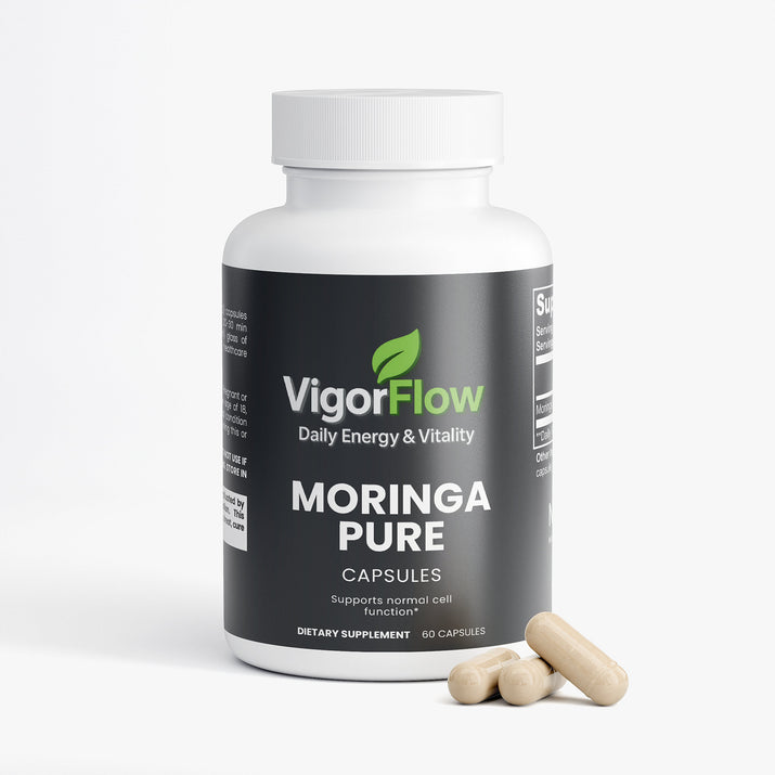 Moringa Pure | Natural Energy & Wellness Support Specialty Supplements VigorFlow