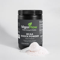 BCAA Shock Powder | Explosive Fruit Punch Recovery Intra-Workout Supplements VigorFlow