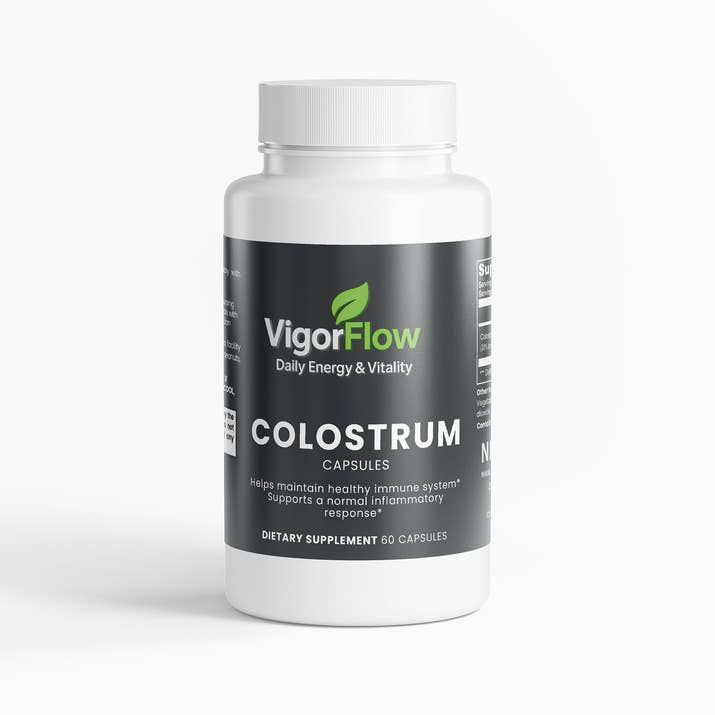 Colostrum Supplement | Gut Health, Immunity & Recovery Post-Workout Recovery VigorFlow