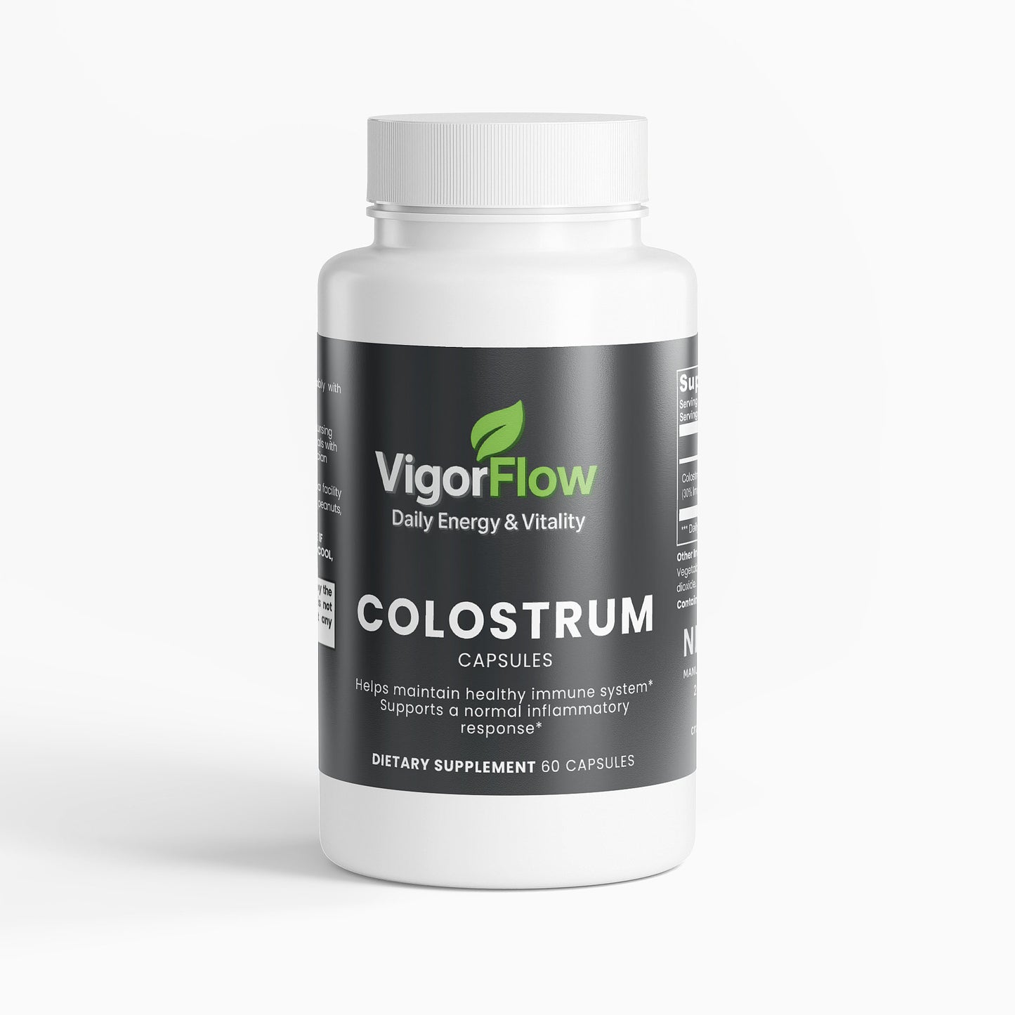 Colostrum Supplement | Gut Health, Immunity & Recovery Post-Workout Recovery VigorFlow