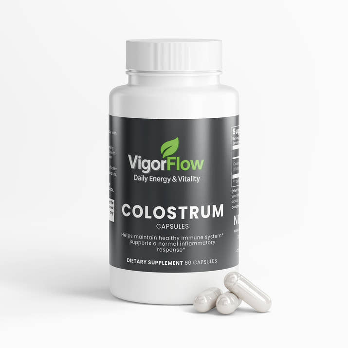 Colostrum Supplement | Gut Health, Immunity & Recovery Post-Workout Recovery VigorFlow