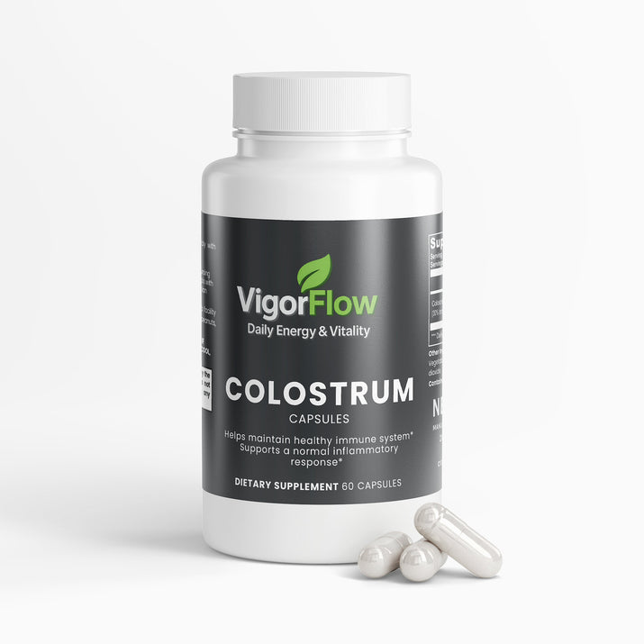 Colostrum Supplement | Gut Health, Immunity & Recovery Post-Workout Recovery VigorFlow