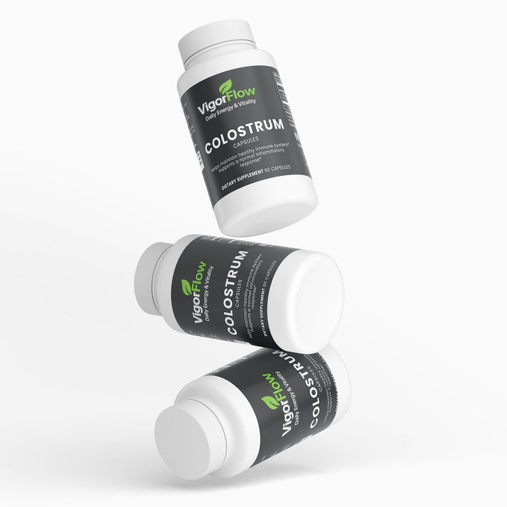 Colostrum Supplement | Gut Health, Immunity & Recovery Post-Workout Recovery VigorFlow