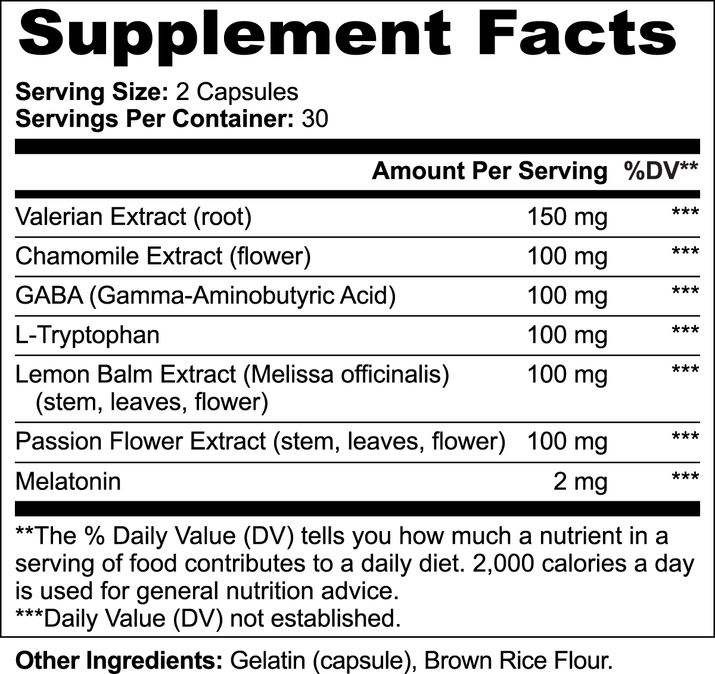 Sleep Formula | Natural Nighttime Support Sleep & Relaxation VigorFlow